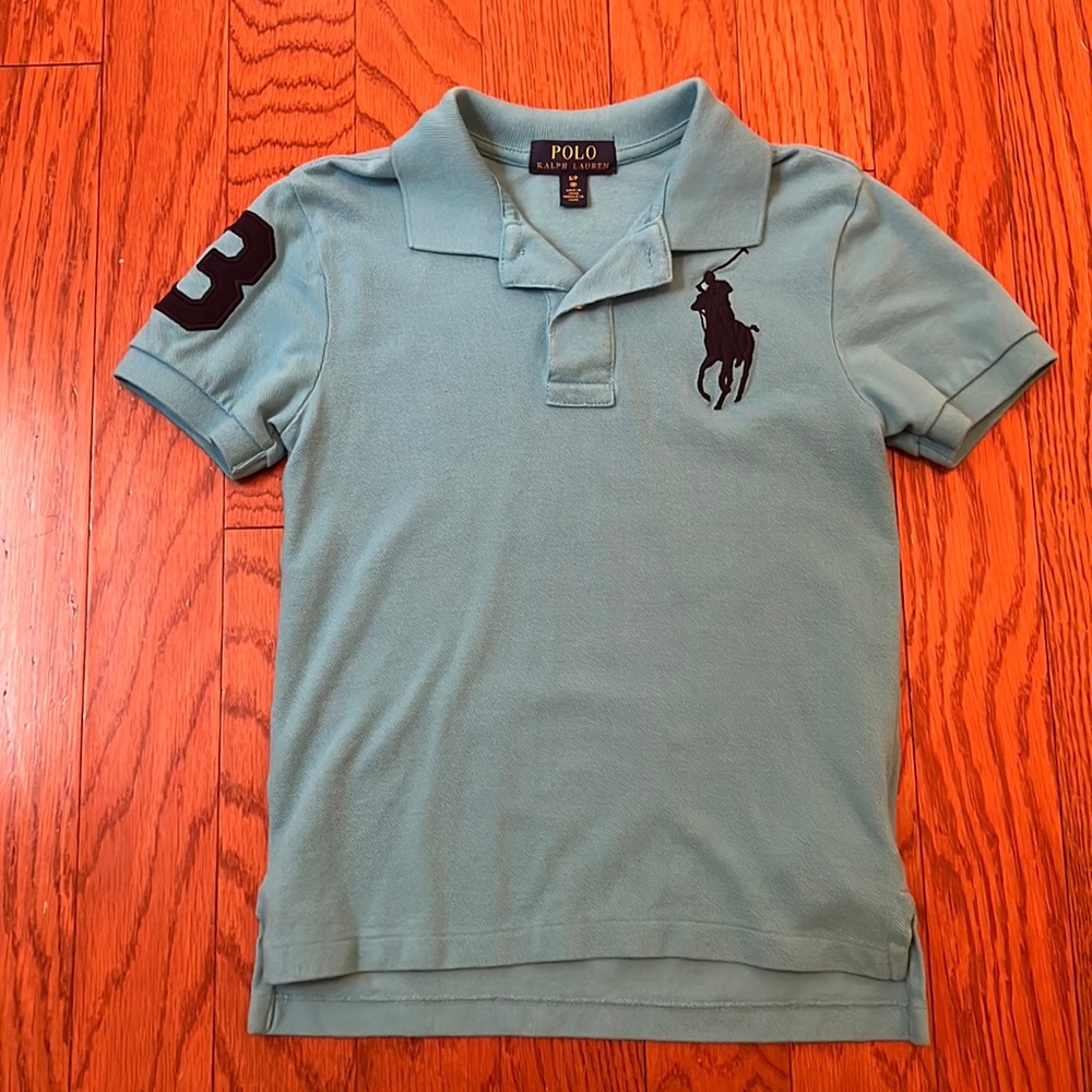 Classic Fit Big Pony Mesh Polo Shirt